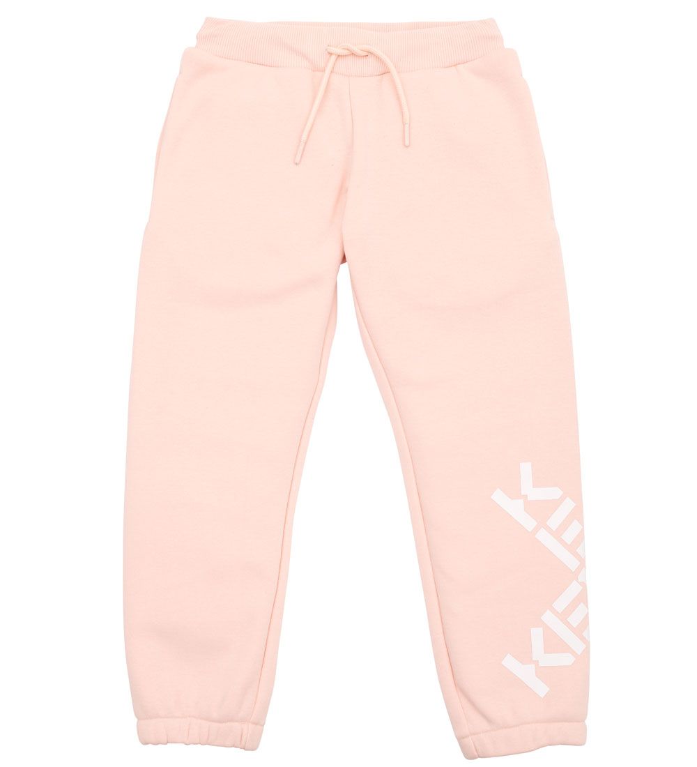Kenzo Sweatpants - Sport - Pink w. White