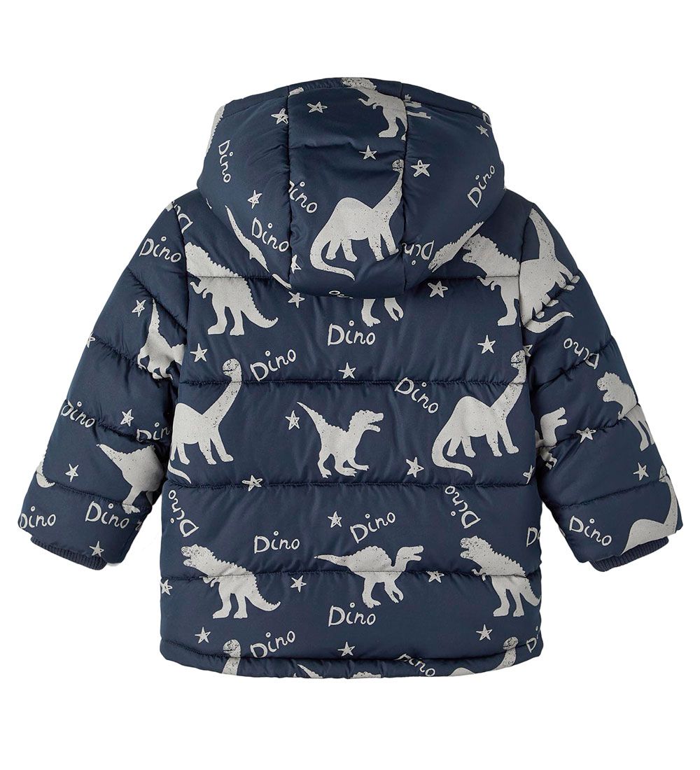 Name It Duvet jacket - Padded Jacket - Dark Sapphire/Dino w. Ref