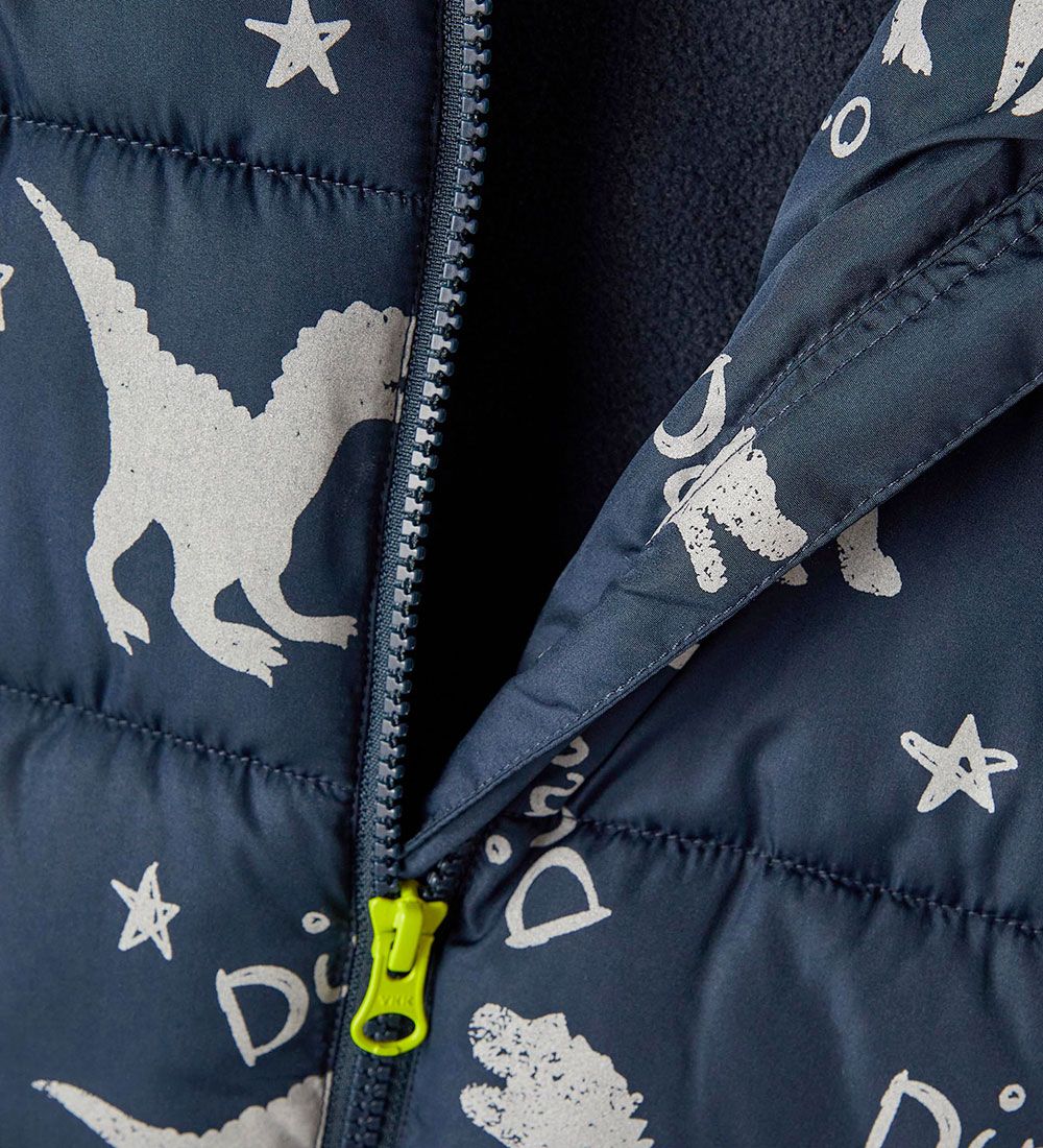 Name It Duvet jacket - Padded Jacket - Dark Sapphire/Dino w. Ref