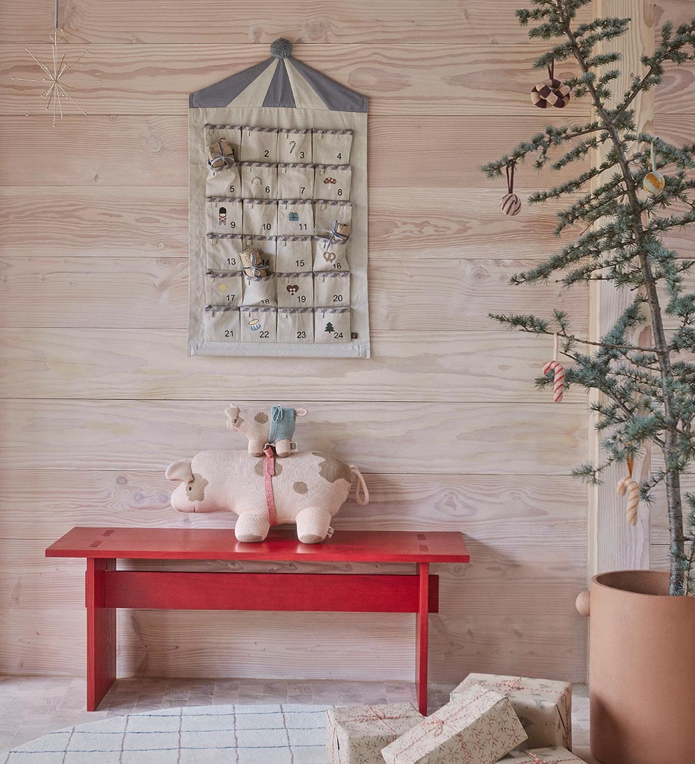OYOY Advent Calendar - Circus - Beige/Blue
