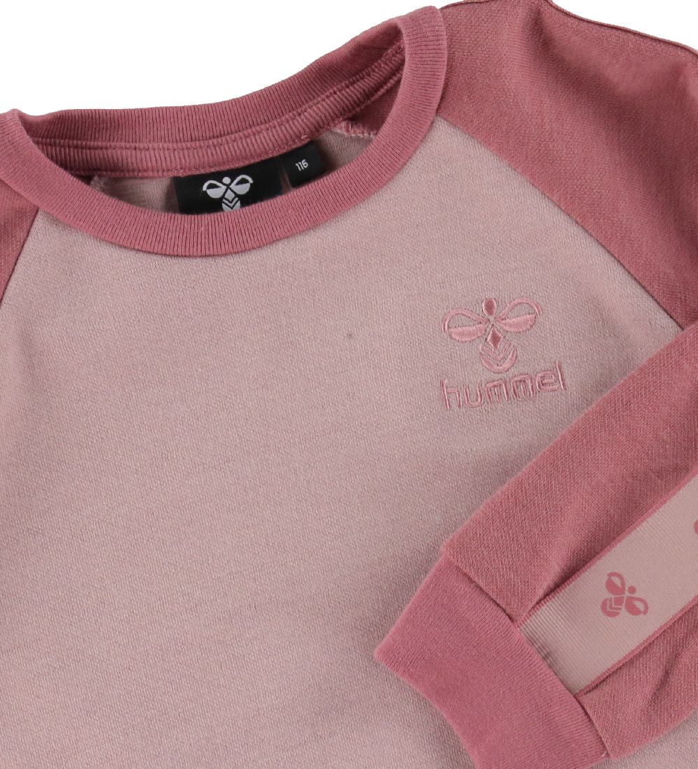 Hummel Sweatshirt - hmlWulbato - Woodrose
