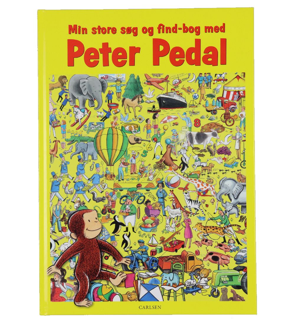 Forlaget Carlsen Bog - Min store søg og find-bog med Peter Pedal