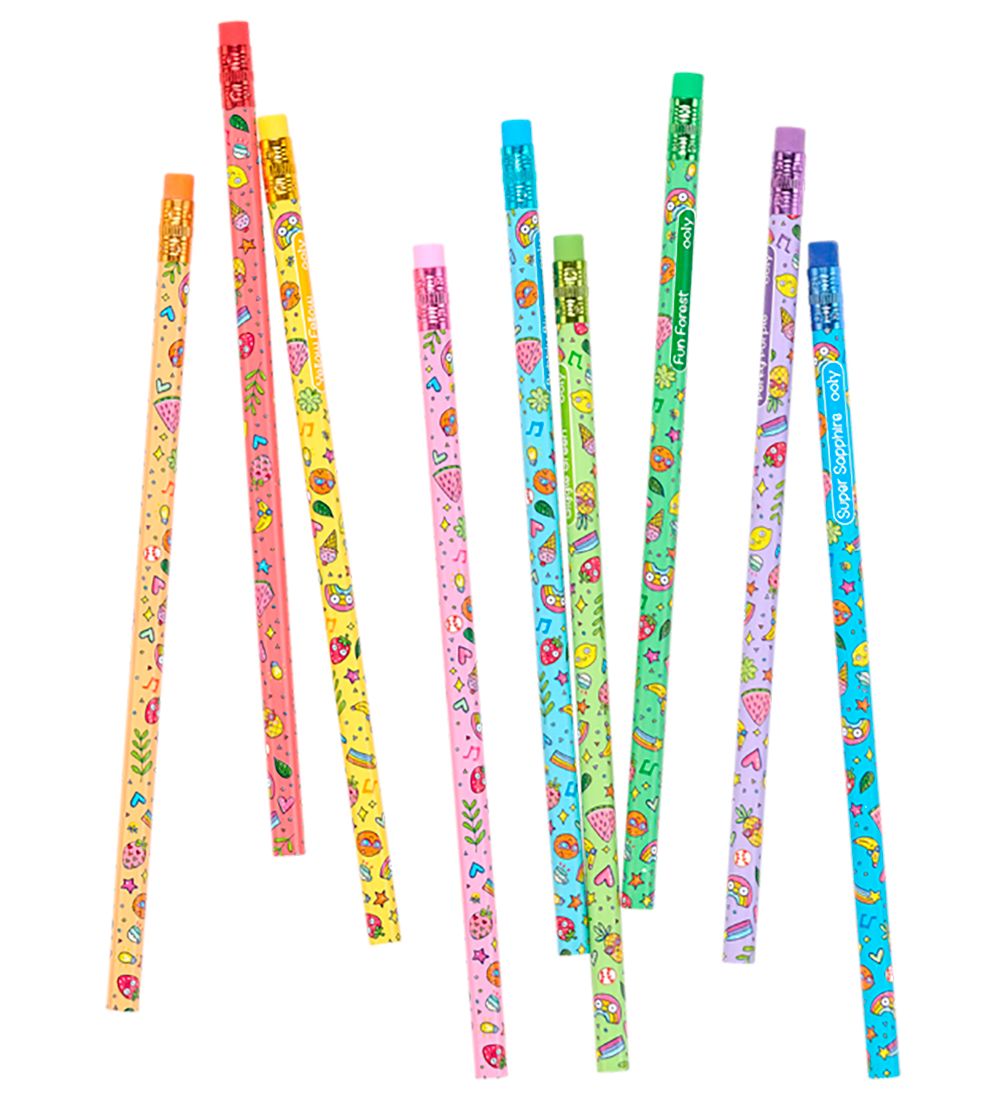 Ooly Colouring Pencils - Color Doodlers - 12 Pcs - Multicolour