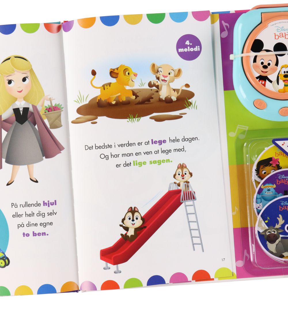 Alvilda Book - Disney Babys musikafspiller - Danish