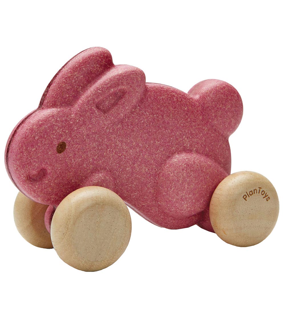 PlanToys Kani, Pyörä - Puu - Vaaleanpunainen