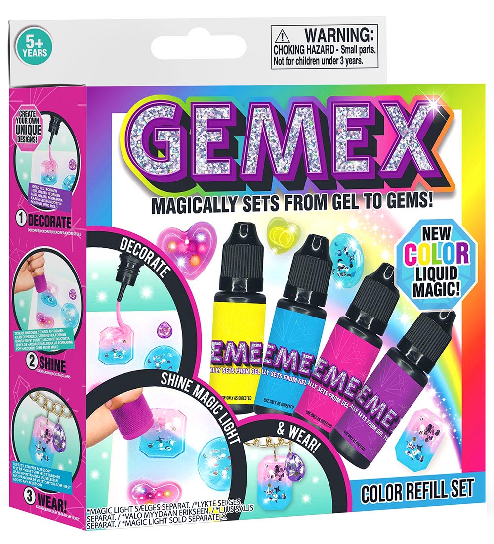 Gemex Kleurgel - 4-pack - Gelmagie