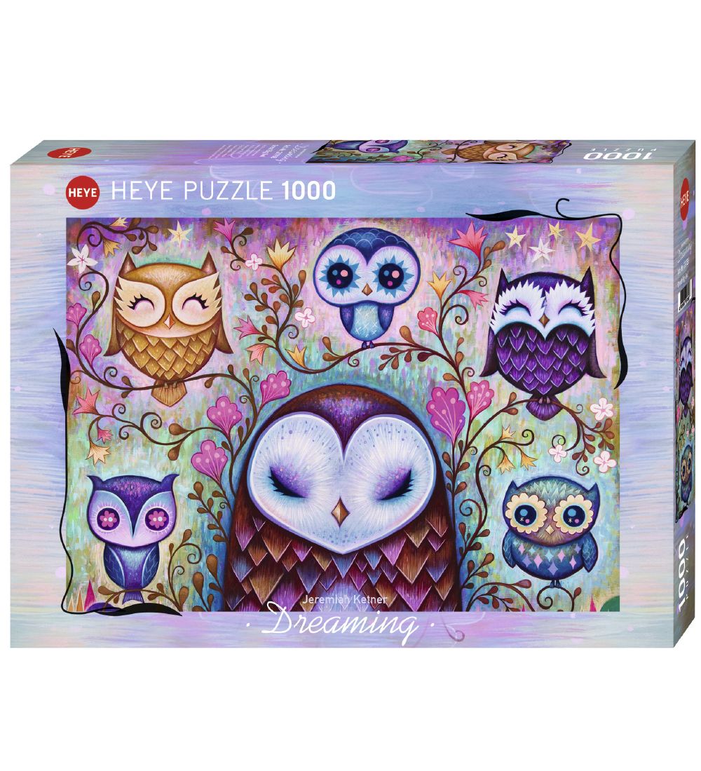 Heye Puzzle Puzzle Game - 1000 Bricks - Great BIG Owl