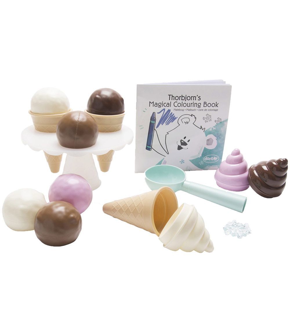 Dantoy Thorbjørn Ice Cream Set - 17 Parts