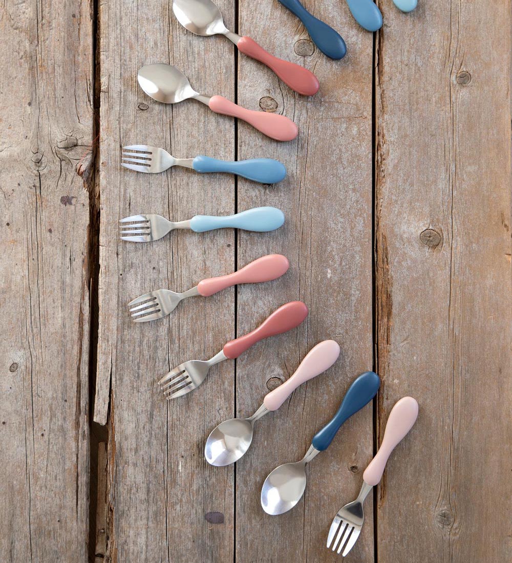Sebra Set - Stainless Steel - Blossom Pink