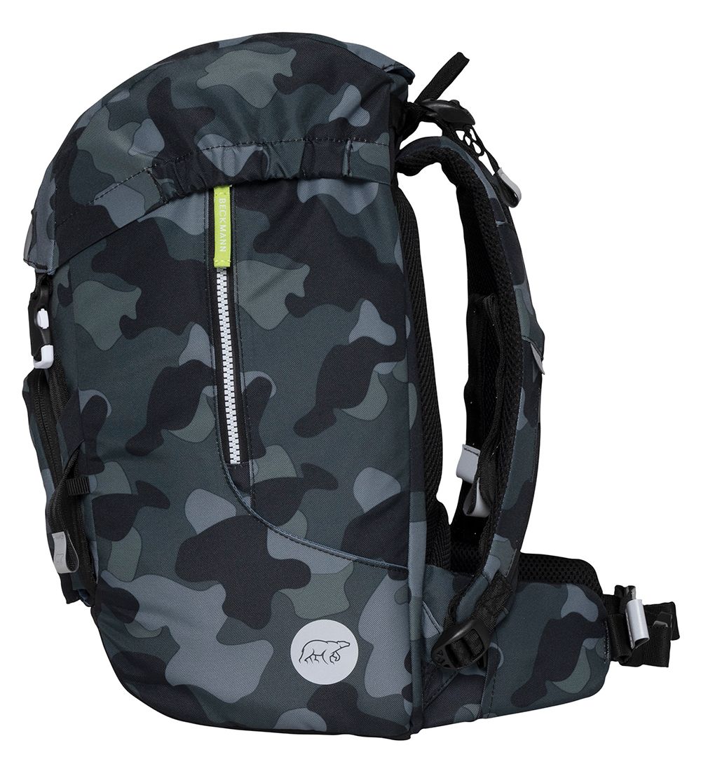 Beckmann Skólataska - Classic Maxi - Camo Rex