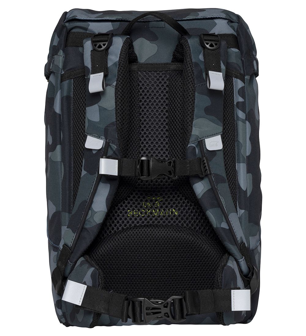 Beckmann Skólataska - Classic Maxi - Camo Rex