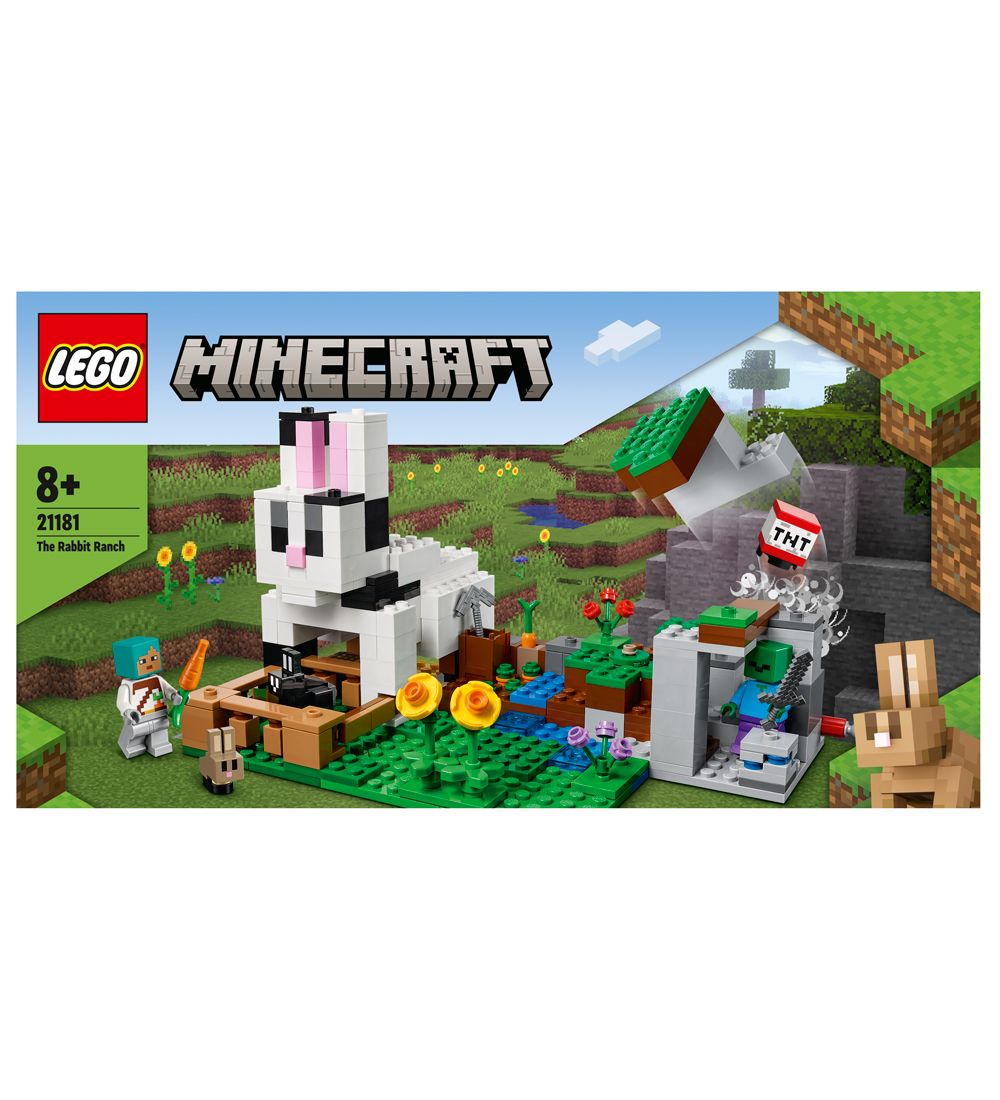 LEGO® Minecraft - The Rabbit Ranch 21181 - 340 Parts