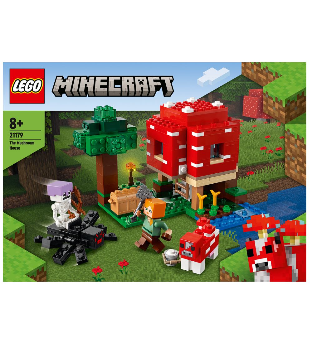 LEGO® Minecraft - The Mushroom House 21179 - 272 Parts