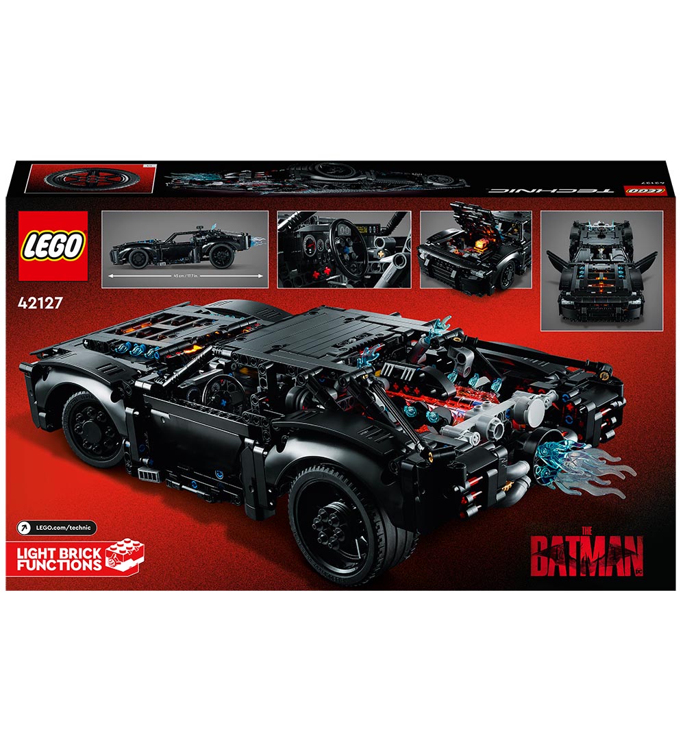 LEGO Technic - THE BATMAN - BATMOBILE 42127 - 1360 Parts