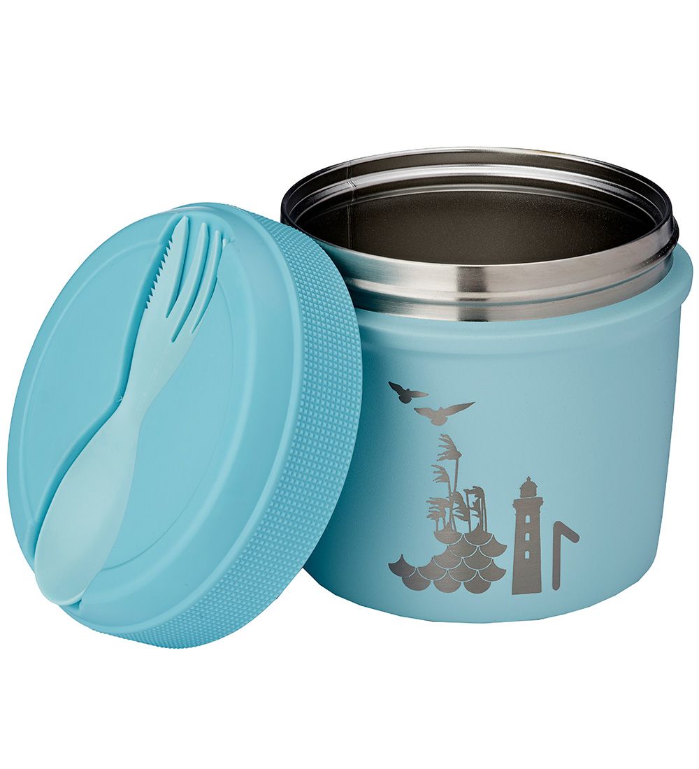Carl Oscar Thermobrotdose - 0,5 L - Durchfluss - Blue