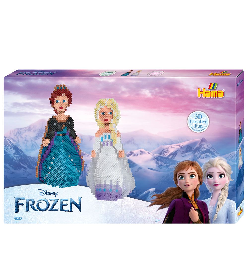 Hama Midi Kralenset - 3D - 6000 st. - Disney Frozen