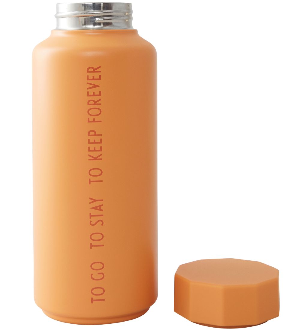 Design Letters Thermofles - To Go - 500ml - Oranje