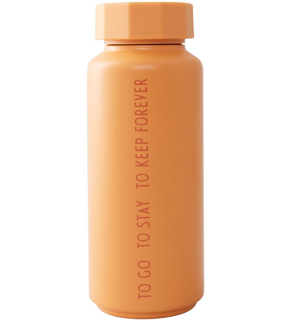 Design Letters Thermofles - To Go - 500ml - Oranje