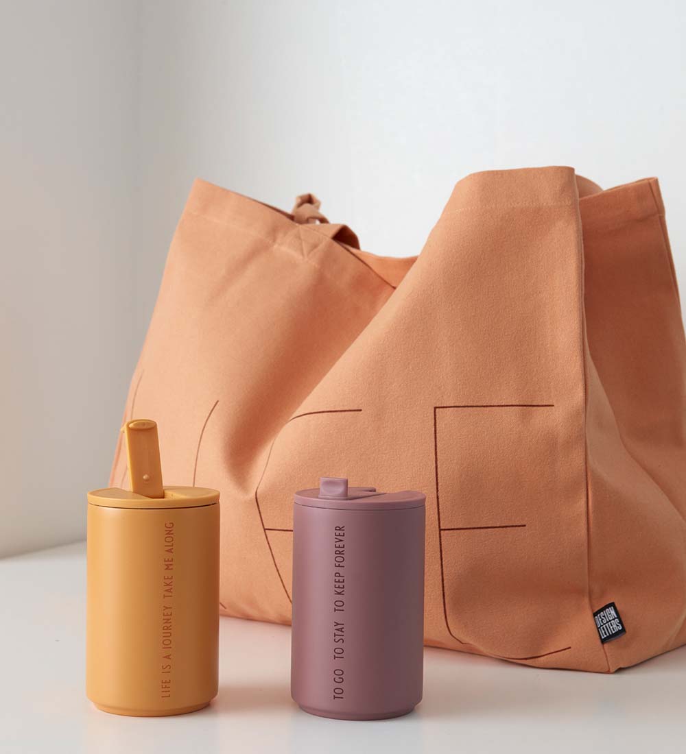 Tasse Thermos Design Letters - To Go - 350 ml - Violet