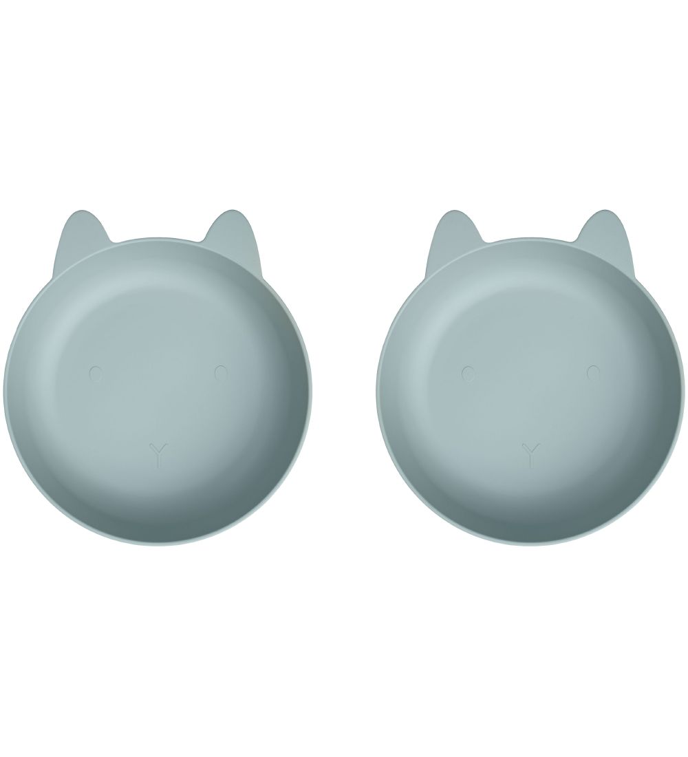 Liewood Bowl - 2-Pack - Solina - Rabbit Sea Blue