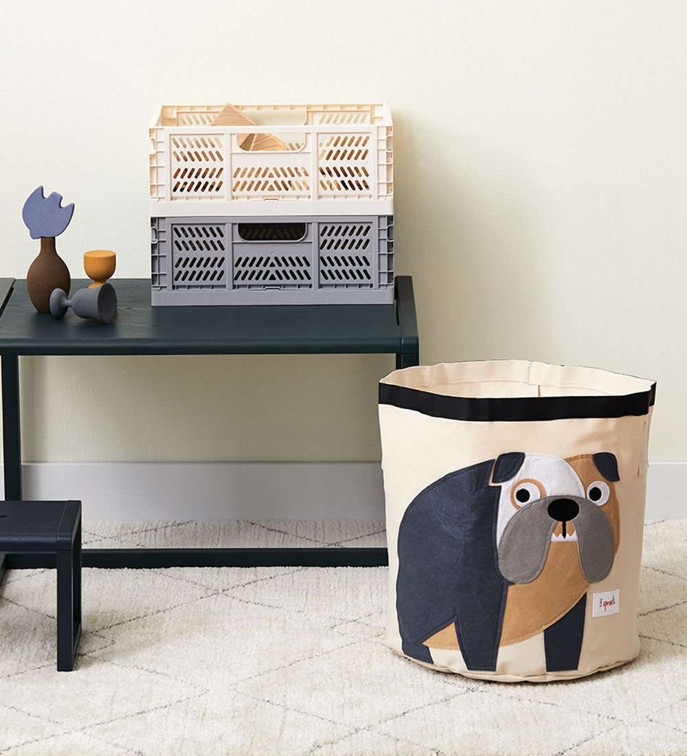 3 Sprouts Storage Basket Basket - 44.5x43 - Bulldog