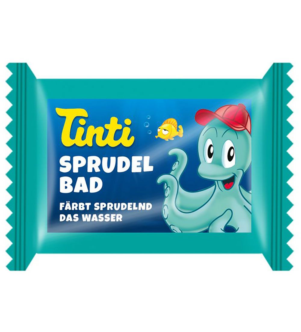 Tinti Badebombe - Blå