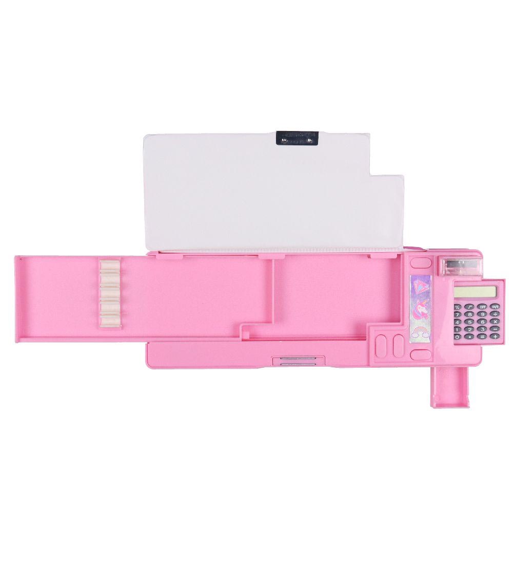 Hot Focus Pencil Case w. Features - Unicorn
