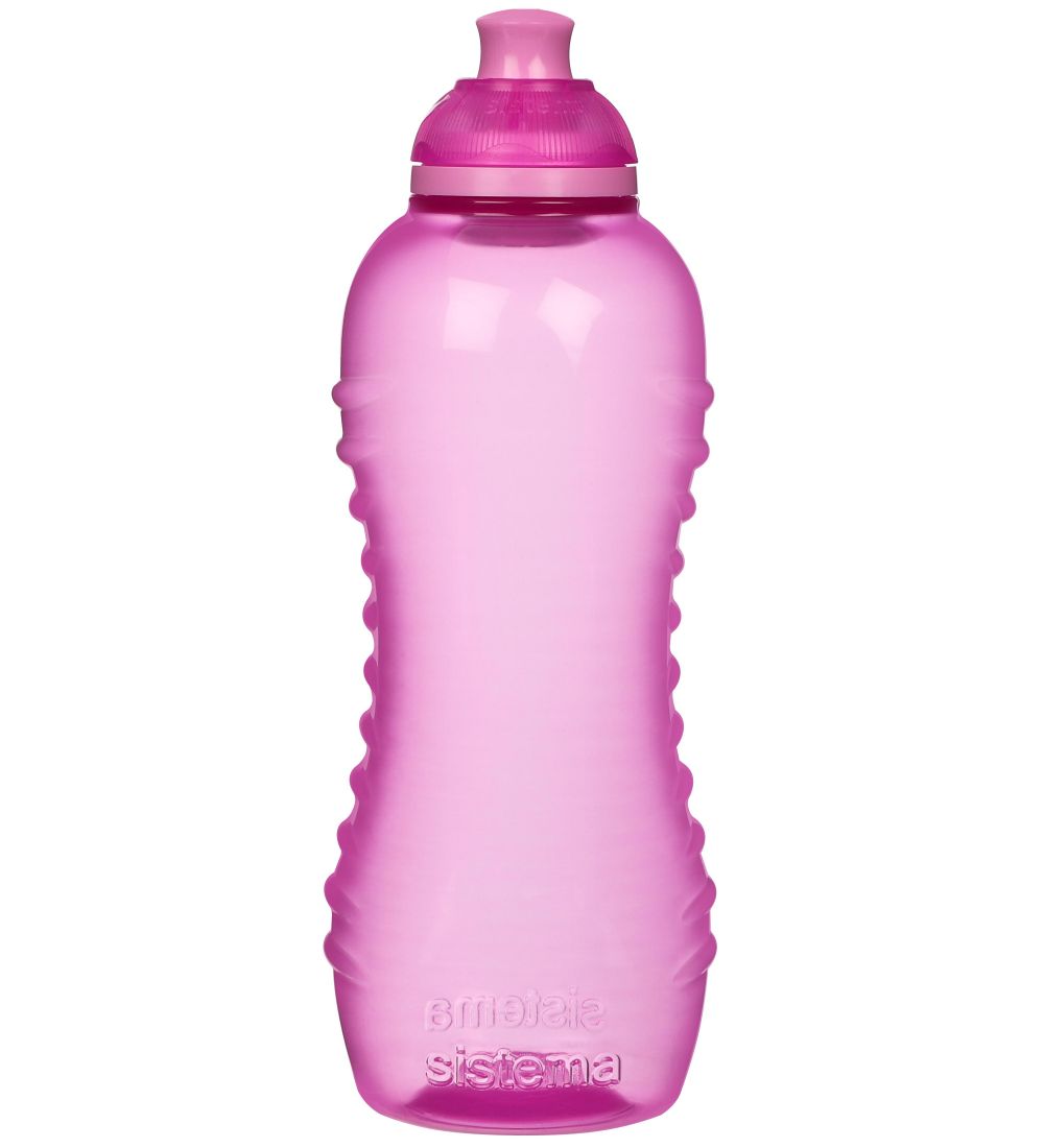 Sistema Water Bottle - Twist 'n' Sip - 460 mL - Pink