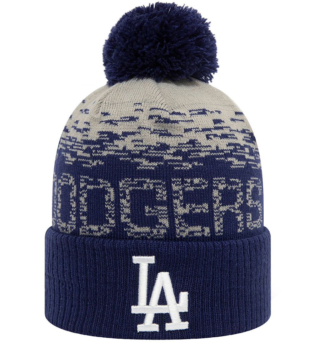 New Era Hat - Knitted - Dodgers - Blue/Grey