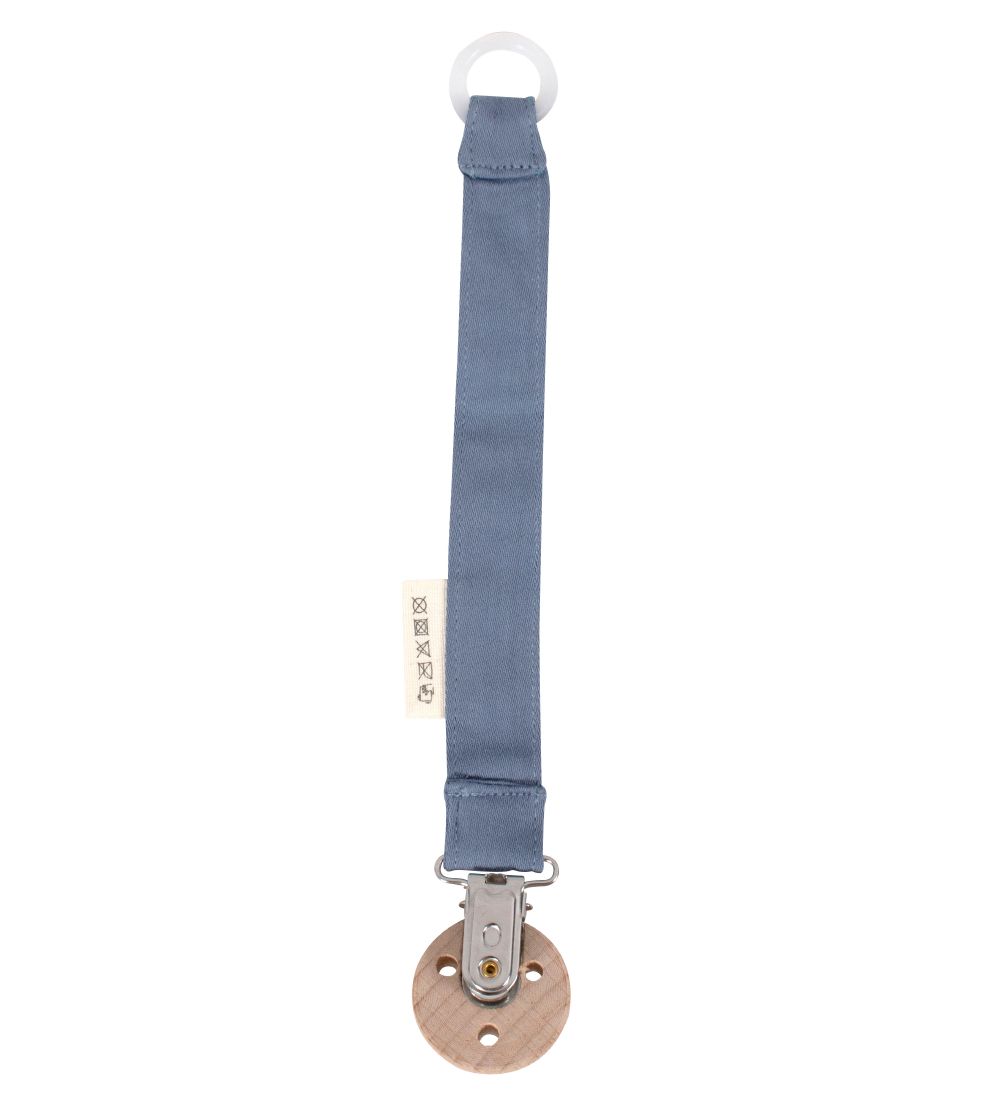 Filibabba Pacifier Clip - Muddy Blue