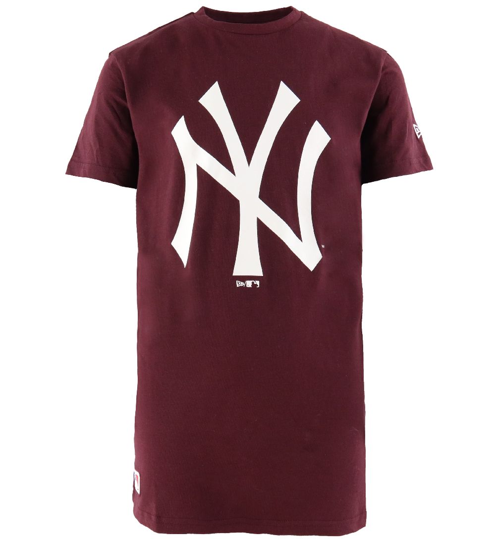 New Era T-shirt - New Yok Yankees - Bordeaux