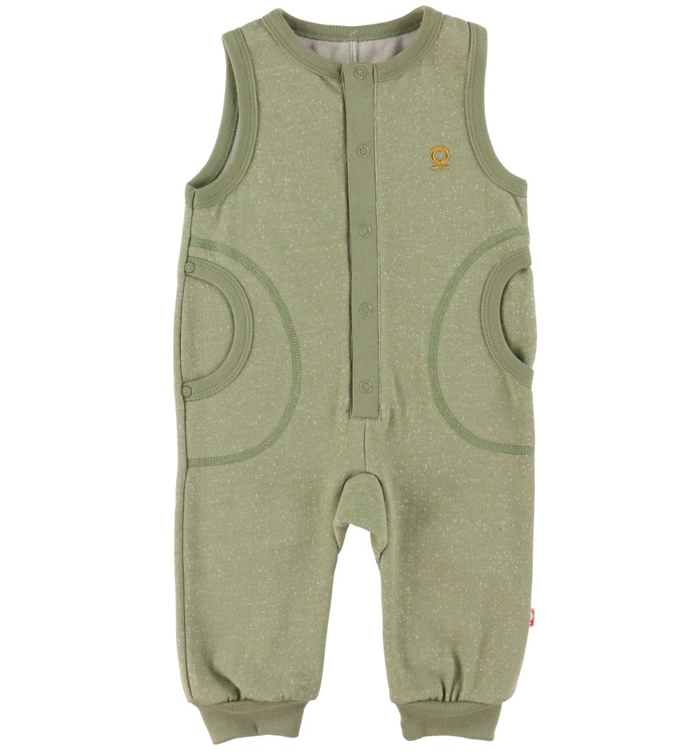 Katvig Romper - Green Melange