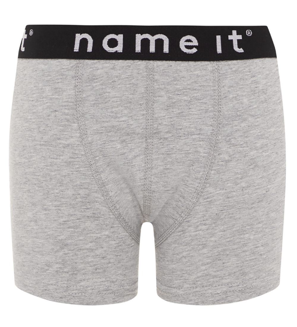 Name It Boxers - Noos - NkmBoxer - 2-pack - Grey Melange