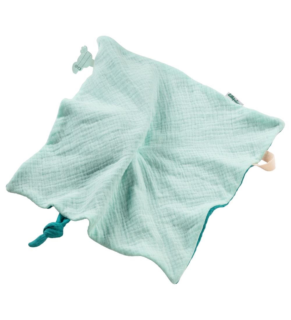 Doudou Lilliputiens - 32x32 cm - Marius - Bleu Clair