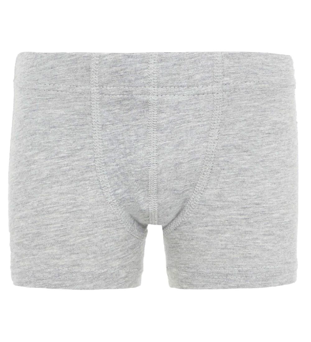 Name It Boxershorts - Noos - NmmTights - 3er-Pack - Grey Melange