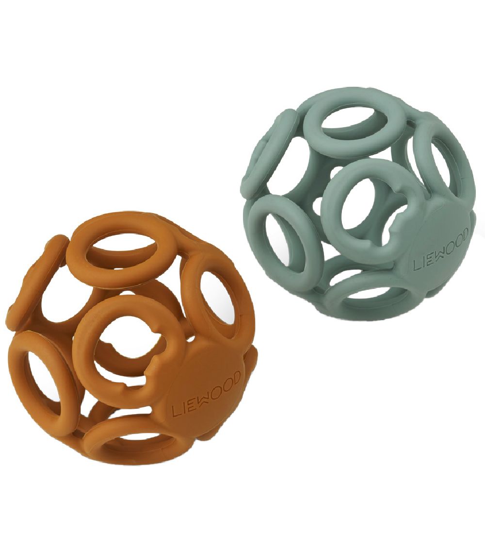 Liewood Teether Ball - Jasmine - Mustard/Peppermint Mix