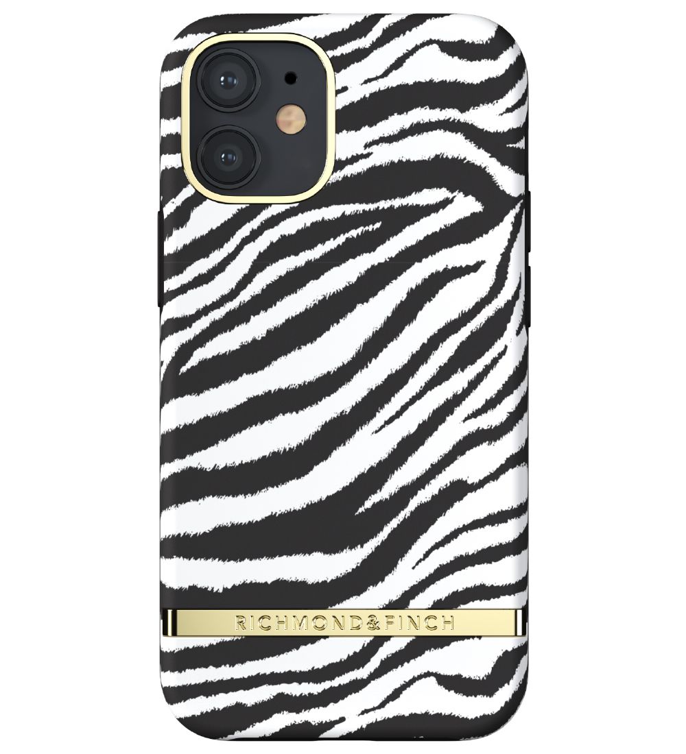 Richmond & Finch Cover - iPhone 12 Mini - Zebra