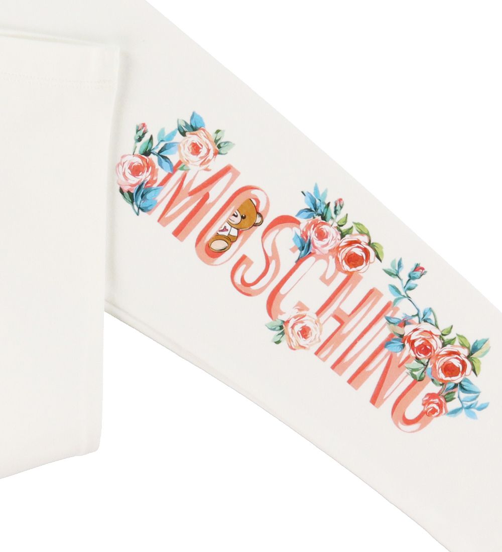 Moschino Leggings - Cloud M. Texti/Blóm
