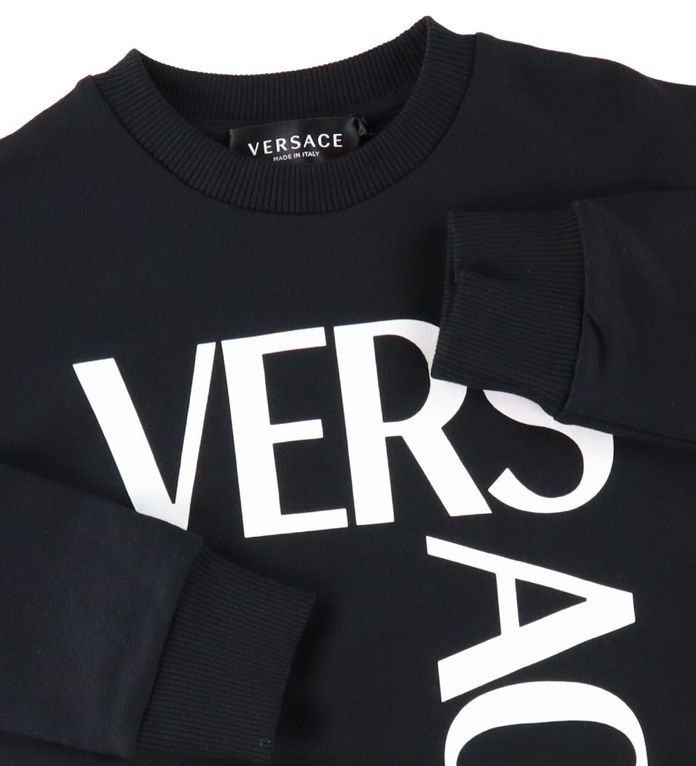 Versace Sweatshirt - Logo - Black/White