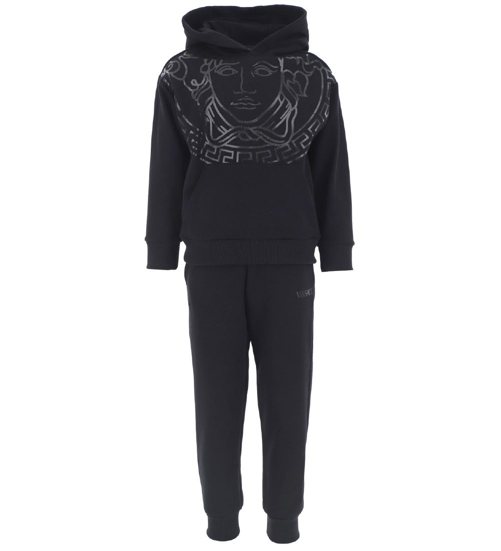 Versace Sweatset - Medusa - Black/Transparent