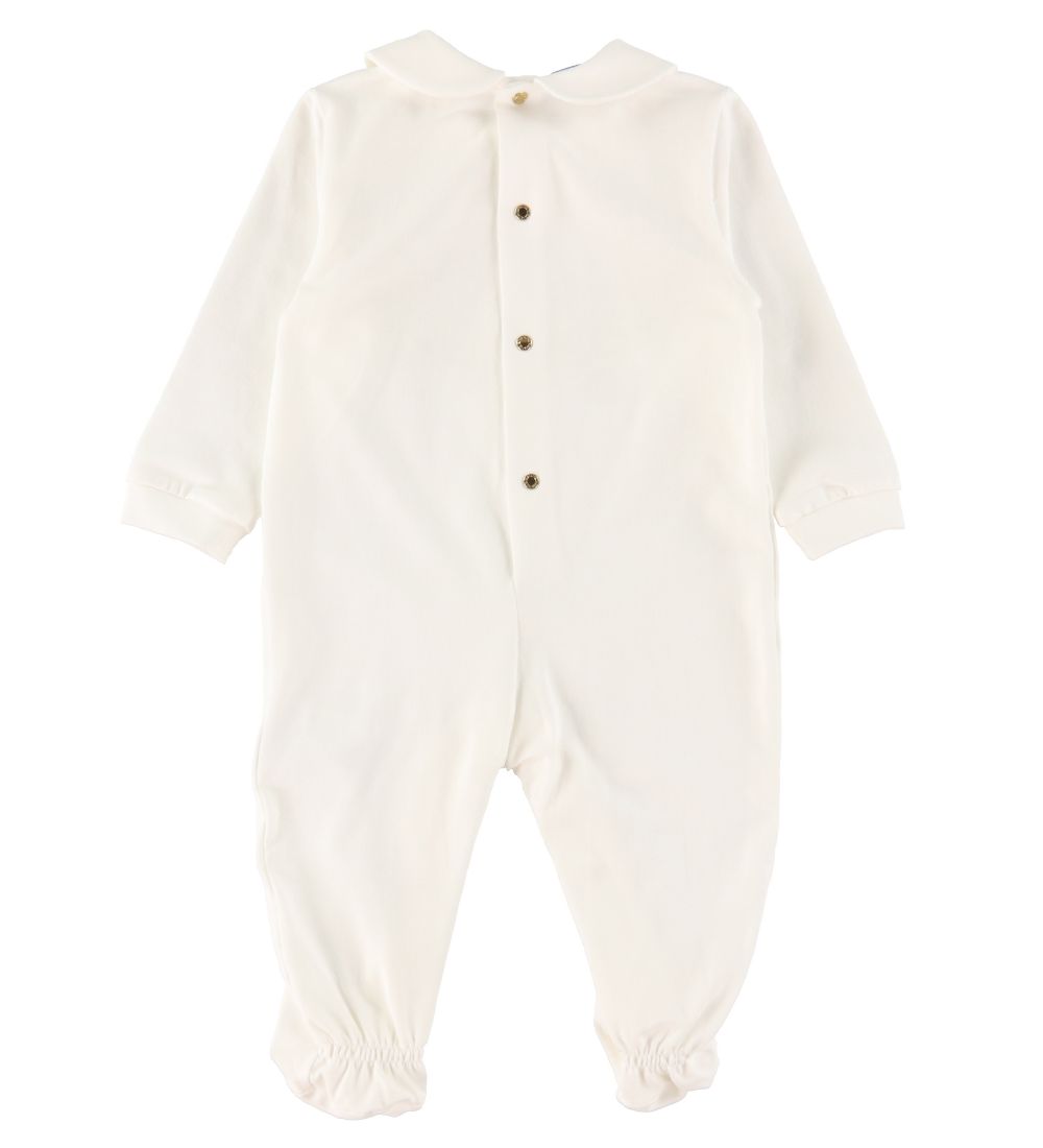 Versace Gift Box - Jumpsuit/Hat - 3-pack - Medusa - White/Gold