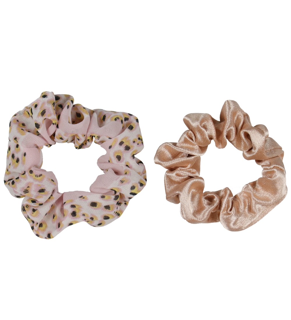 Bows By Str By Scrunchie - 2-Pack - June - Champagne/Pink Mix