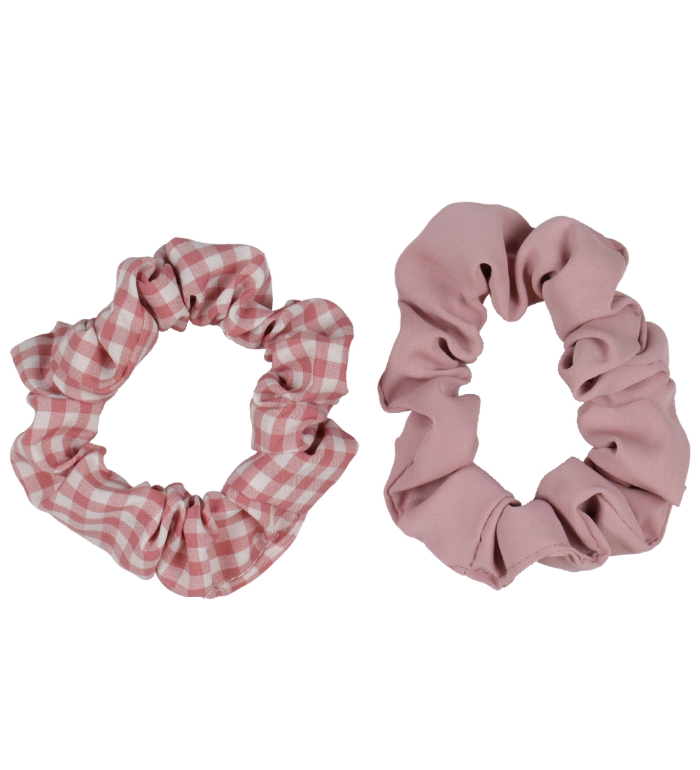 By Str Scrunchie - 2-Pack - Ibi - Red/Pink Mix