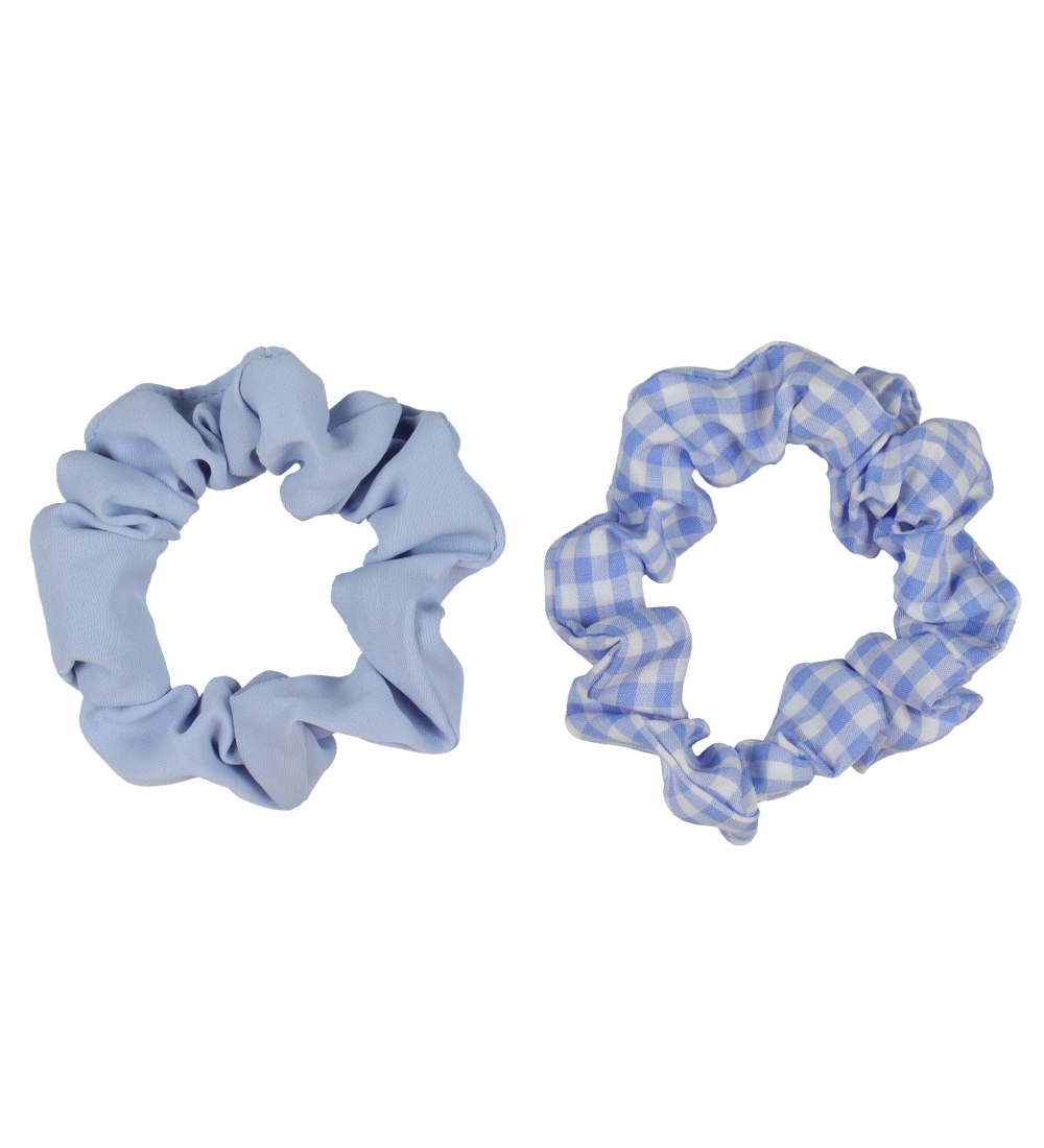 By Stær Scrunchie - 2-Pack - Ibi - Blue Mix