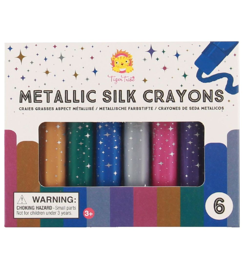 Tiger Tribe Crayons - Metallic