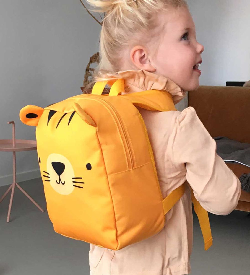 A Little Lovely Company Backpack - Tiger