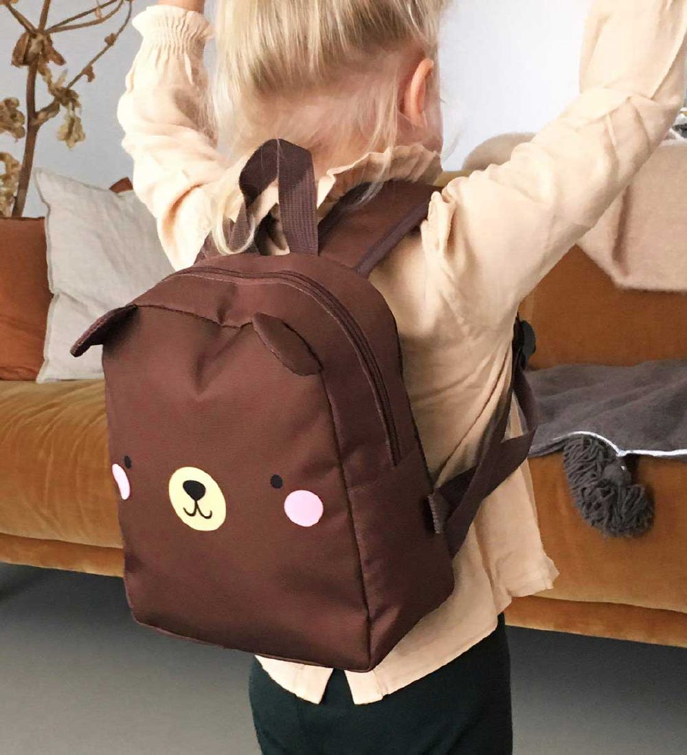 A Little Lovely Company Backpack - Bear