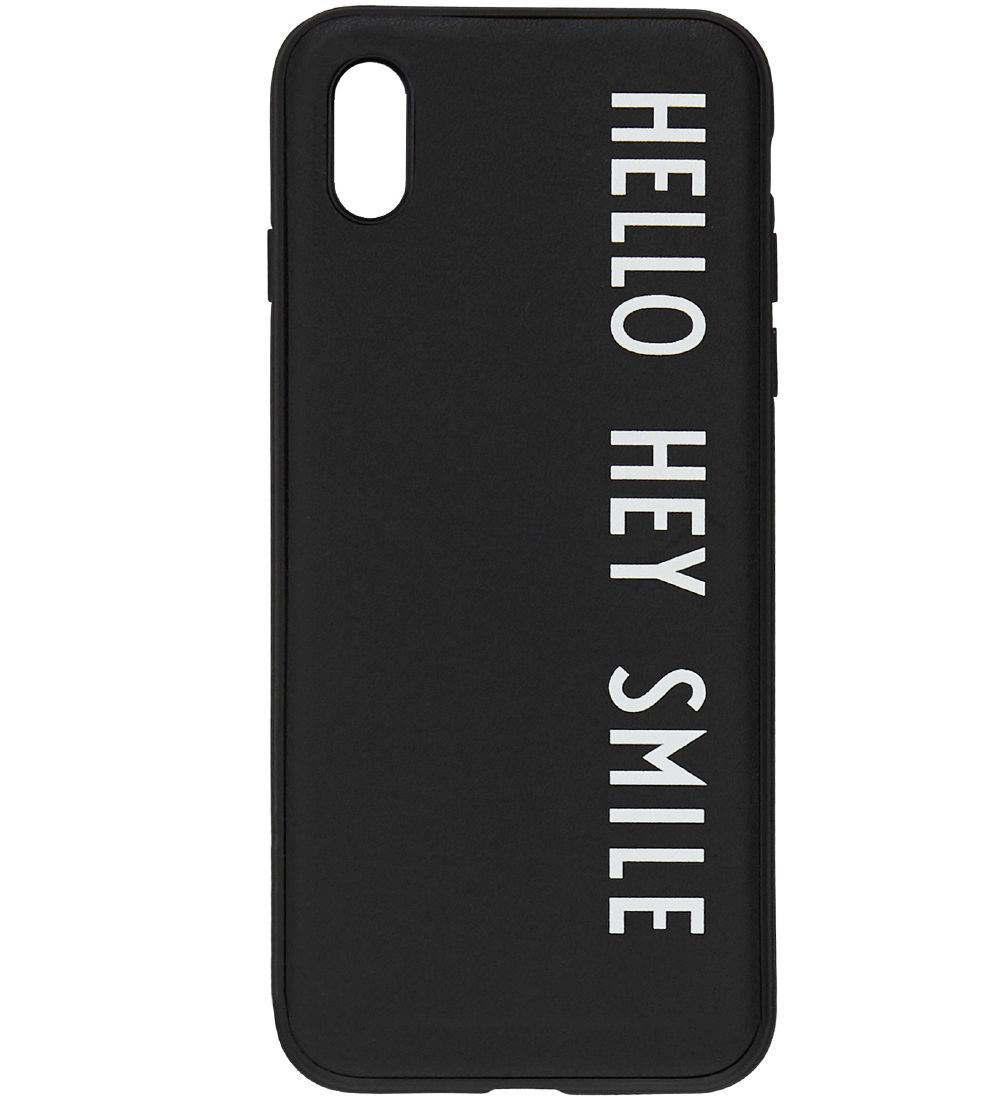 Design Letters Phone Case - iPhone X/XS - Black