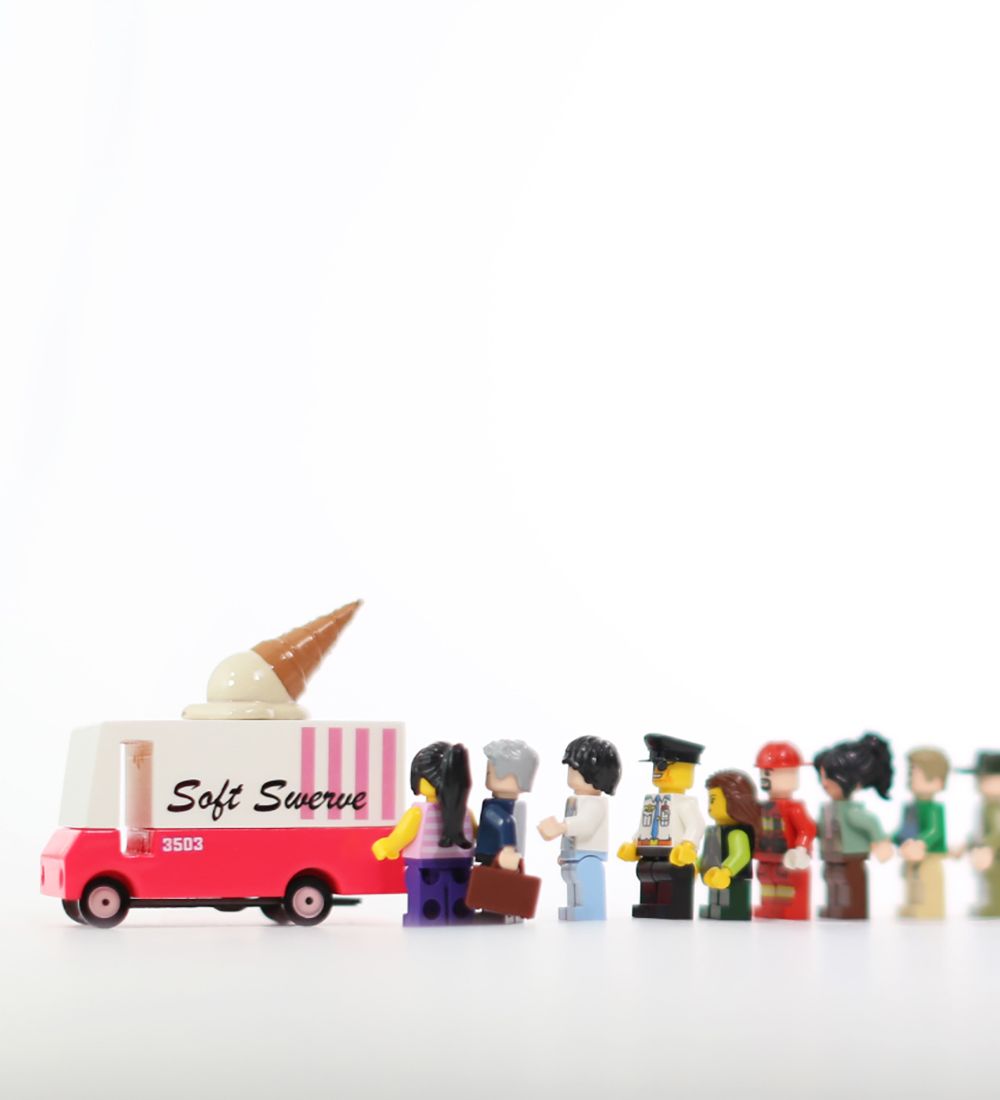 Candylab Ice Cream Van - 8,5 cm - F708