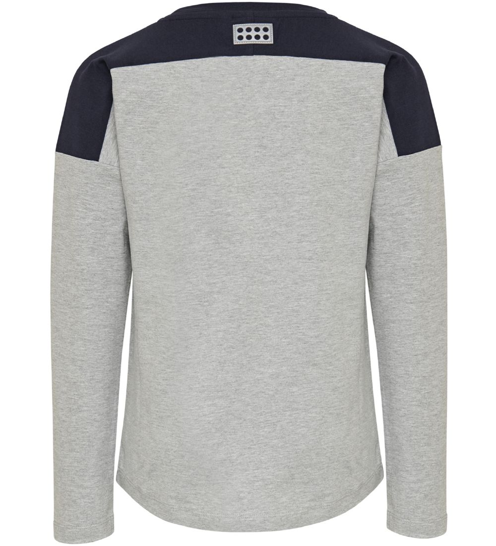 LEGO® Wear Long Sleeve Top - LWTone - Grey Melange w. Sequins